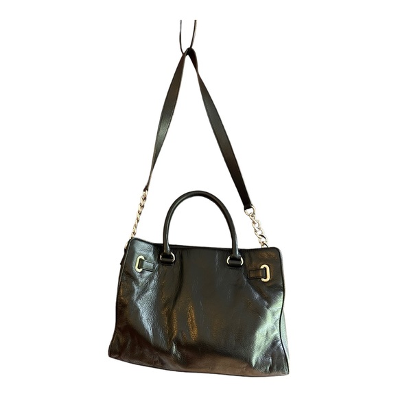 Michael Kors black pebble leather tote bag - Picture 4 of 9